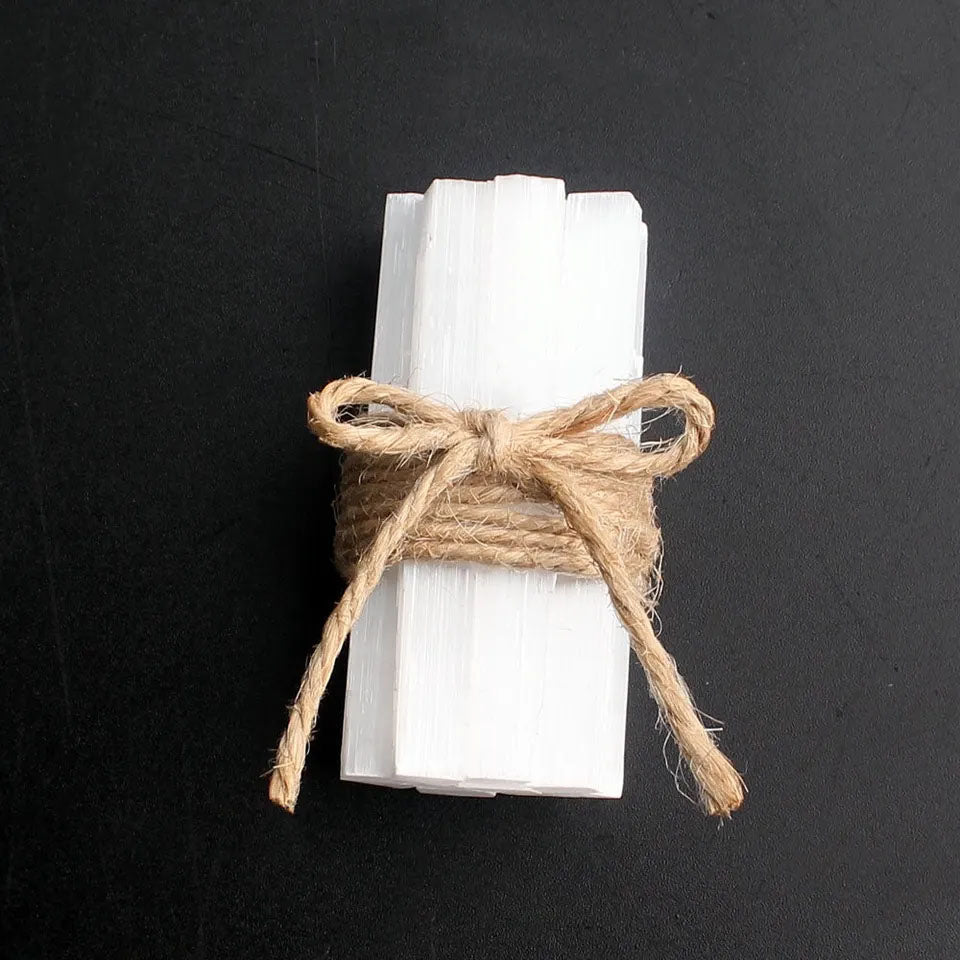 新入荷商品!! 卸売 天然ラフ石膏ワンド, 石膏スティック JPY800/200grams