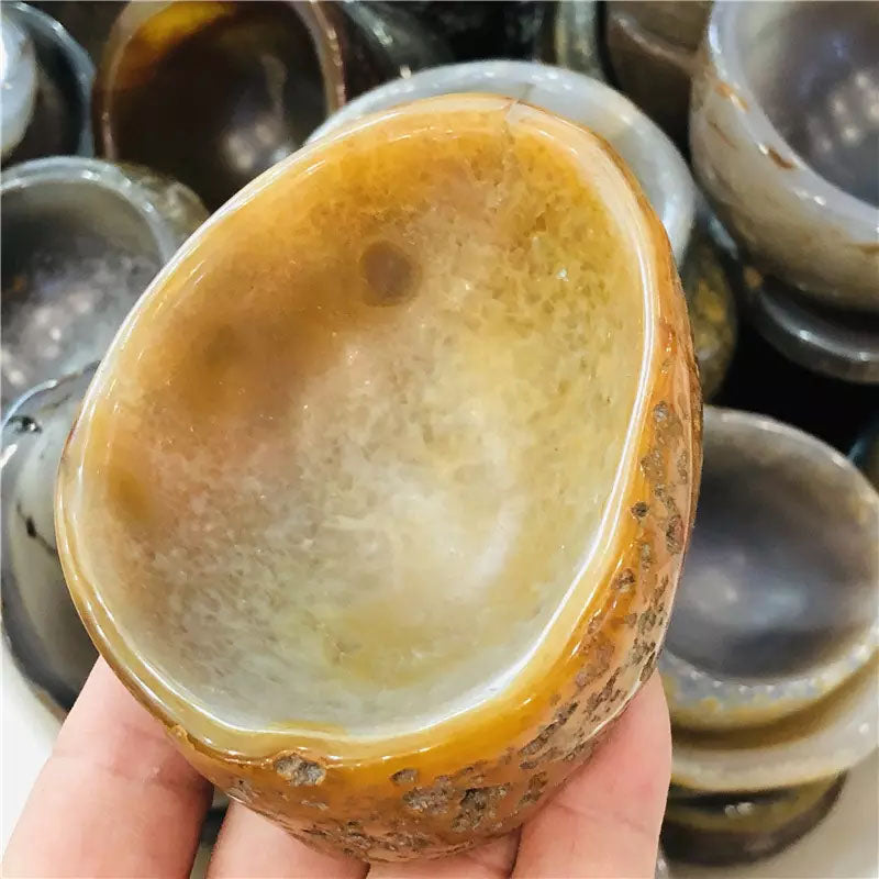 新入荷商品!! 原石アゲートボウル 浄化用品 JPY1,700/ 1個