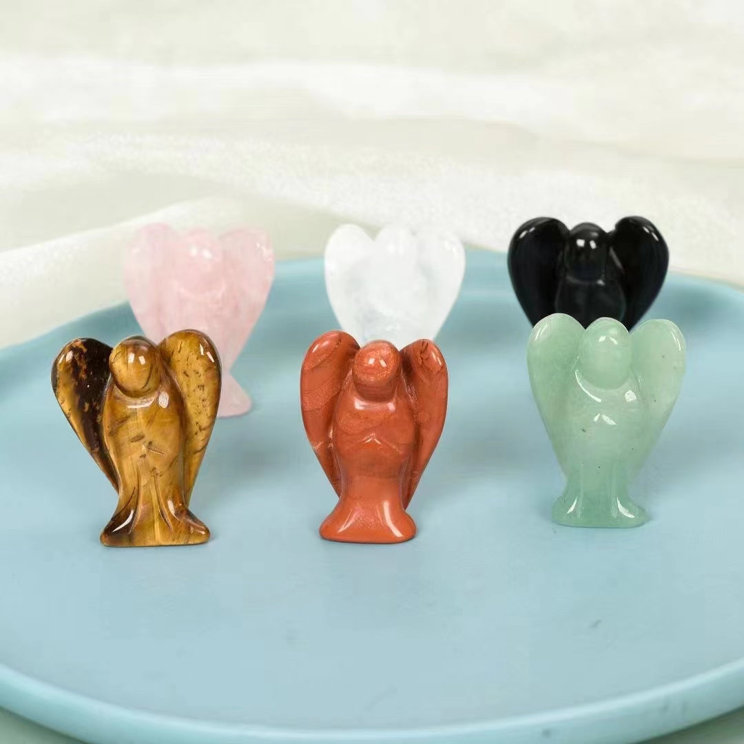 エンゼル彫刻置物