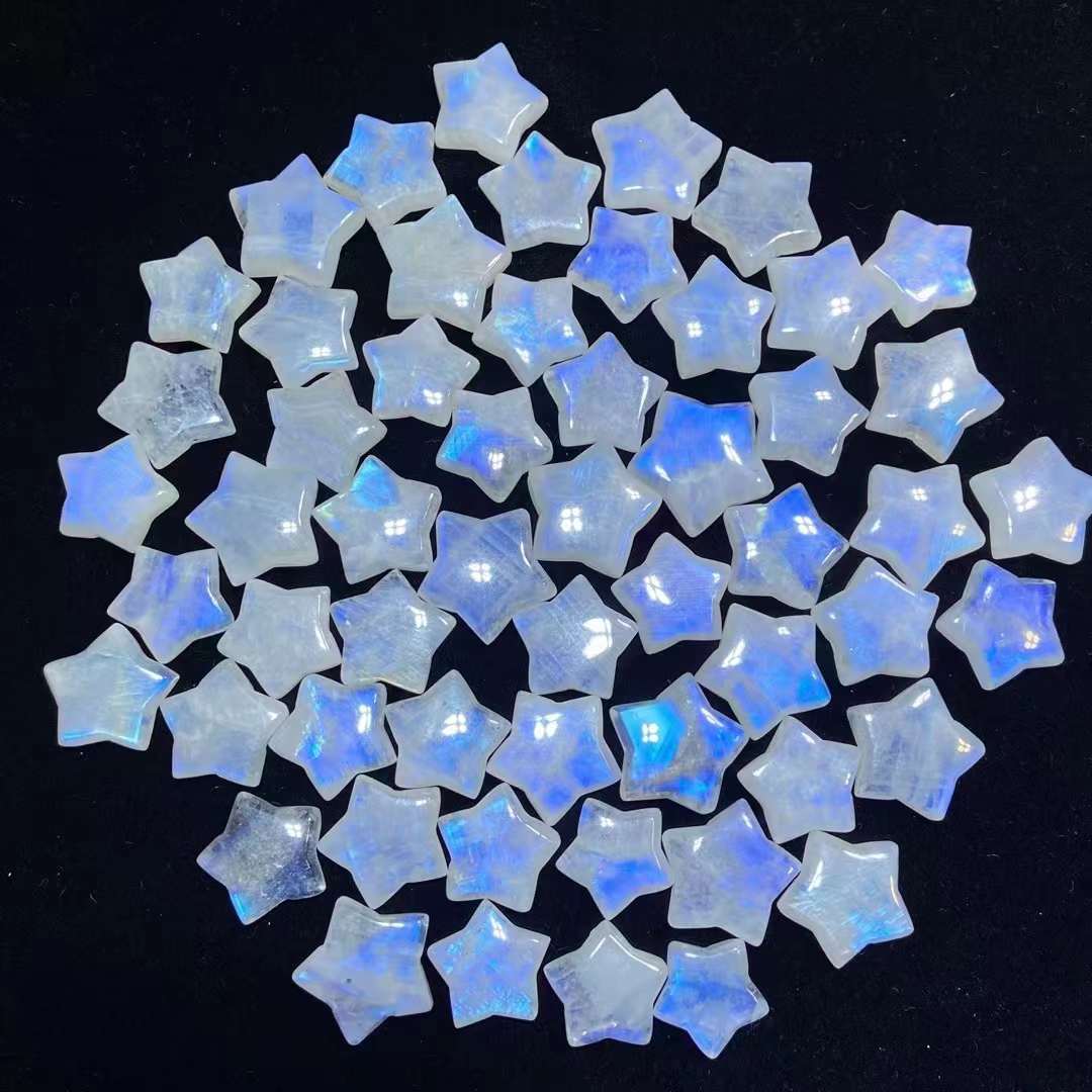 ムーンストーン、星の素石、インド素材, 価格: JPY990/ 1 個