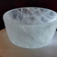 High quality natural white crystal demagnetization bowl (big size)