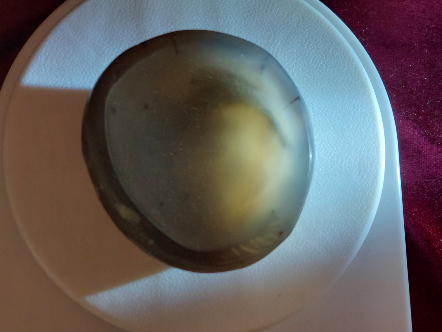 raw stone agate bowl