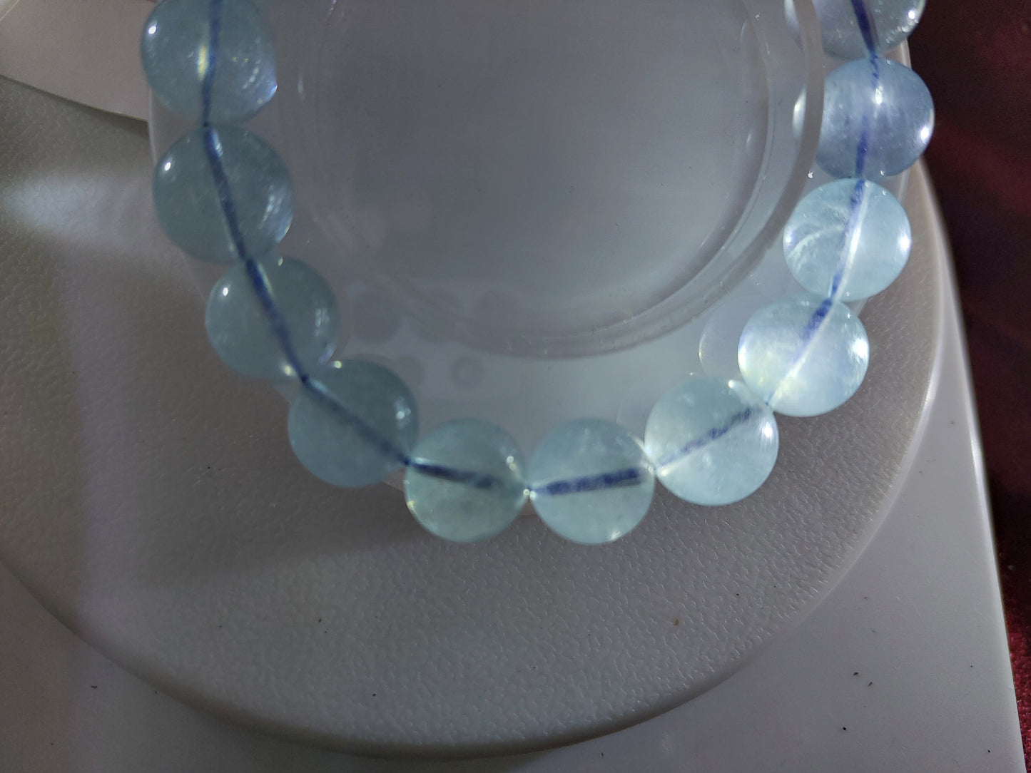 Natural Aquamarine Bracelet (Natural Sea Blue Treasure)
